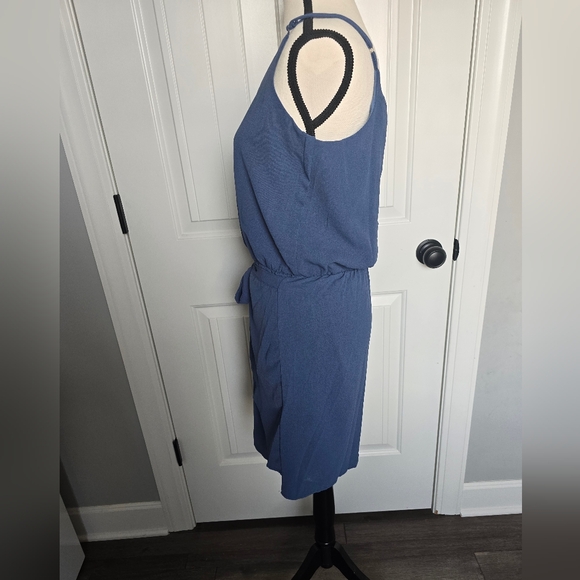 Grace Karin Mini Dress Blue Medium - Picture 3 of 8